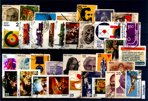 INDIA YEAR UNIT 1976 - 37 Different Stamps