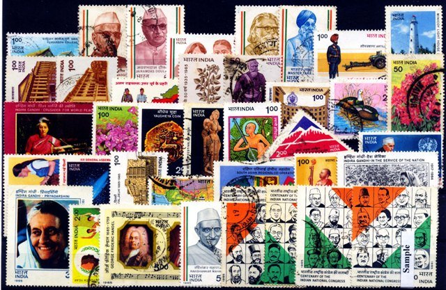 INDIA YEAR UNIT 1985-38 Used Stamps