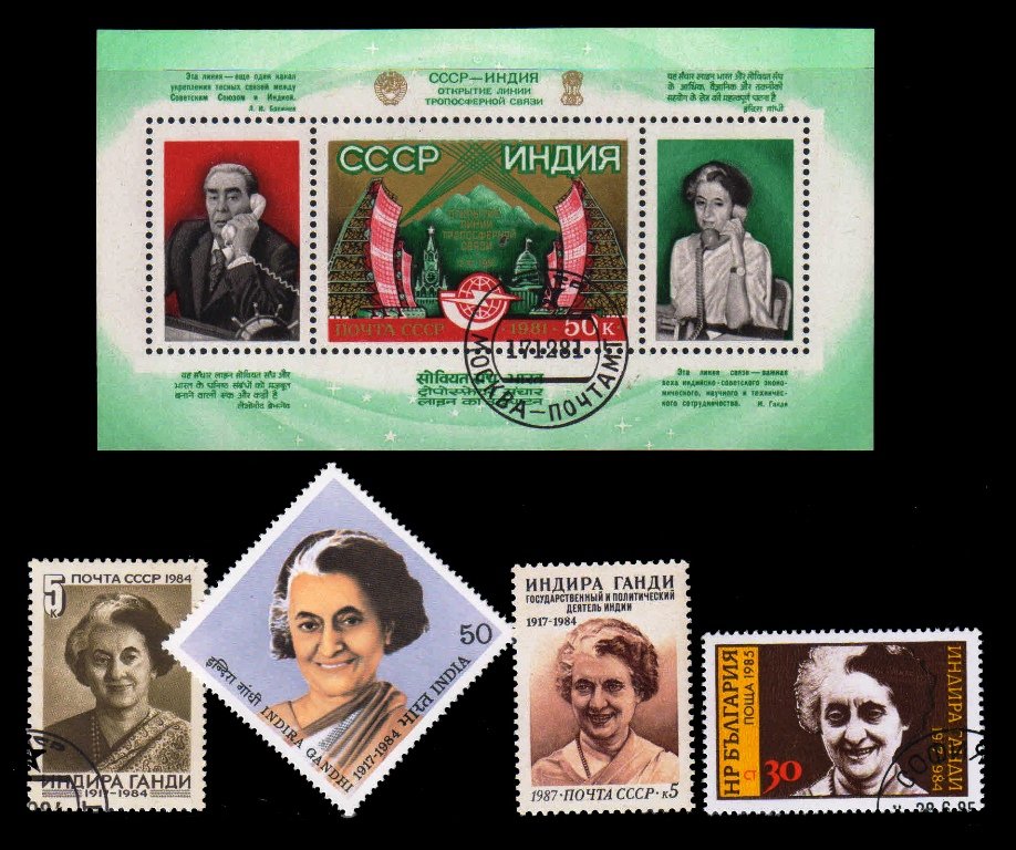 Indira Gandhi 5 Different