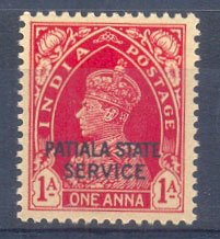 1937, S.G.No 065, King George VI, 1a, Carmine