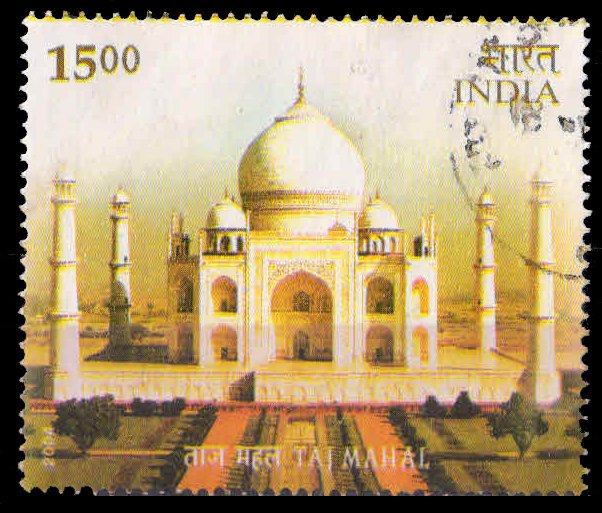 INDIA 2004, Taj Mahal Agra Monument, 1 Value Used