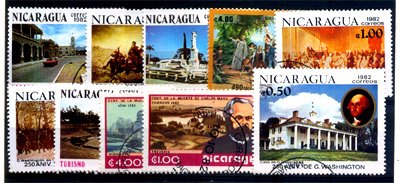 Nicaragua 10 Different Large