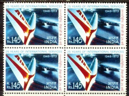8-6-1973, Air India International Re 1.45