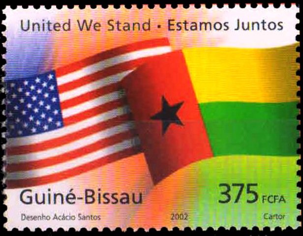 GUINEA BISSAU 2002-Flags-1 Value-MNH-S.G. 1355