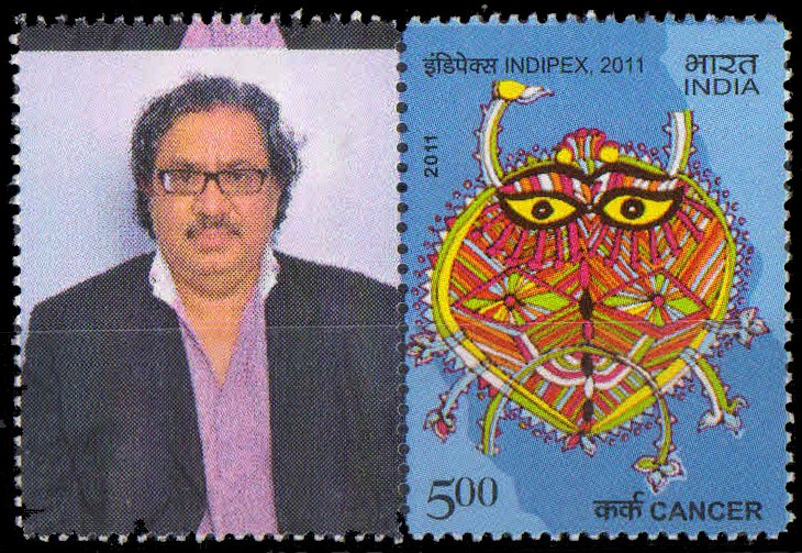 India 2011-My Stamp-CANCER (Kark)-Astrological Sign-1 Value-MNH