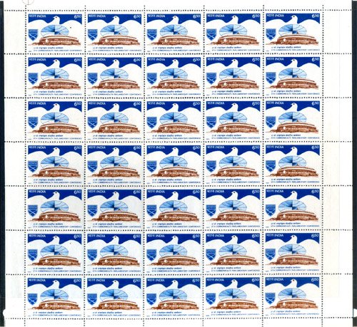 27.09.1991, 37th Commonwealth Parliamentry Confrence, Rs.6.50, SG No. 1467, sheet of 35 stamps