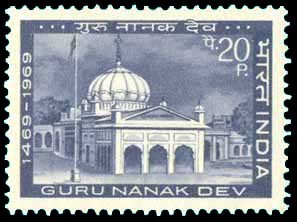 23-11-1969, Guru Nanak Dev, 20 P. S.G. 602, Phila 498