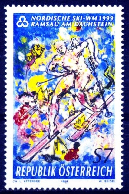 Austria 1999, World Nordic Skiing Championship Ramsay, S.G. 2523, 1Value, MNH