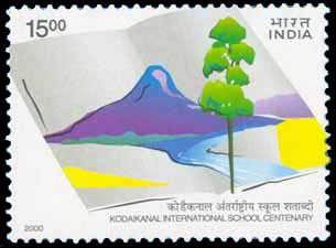 26-8-2000, Kodaikanal International School, Rs. 15-00 S.G. 1946