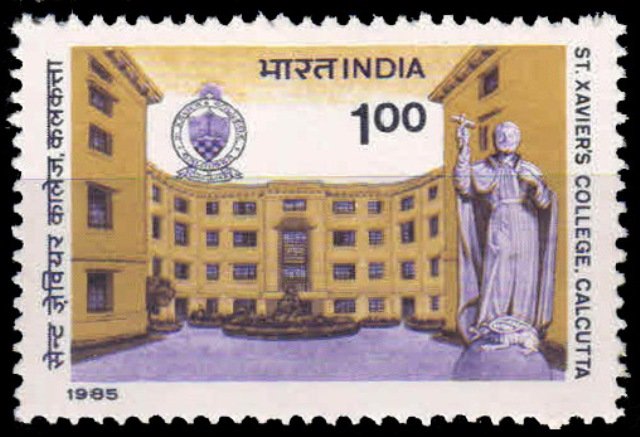 12-4-1985, St. Xavier College, Calcutta S.G. 1158, Phila 1005