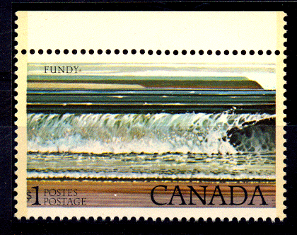 1977, Fundy National park, Sg No. 884, 1V