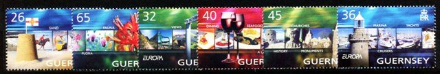 Guernsey 2004, Europa, Holidays, S.G.1032-1037, Set of 6, MNH