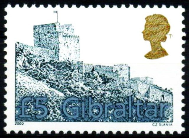 GIBRALTOR 2000-Moorish Castle-1 Value-MNH-S.G. 942-Cat � 13-Face Value � 5-00