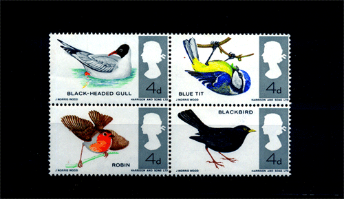 Great Britain 1966, British Birds. S.G. No. 696 - 699, Set Of 4. MNH