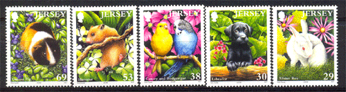 JERSEY 2003 - Animal, Bird, Flora and Fauna, Nature, Set Of 5, MNH, S.G. 1112-1116
