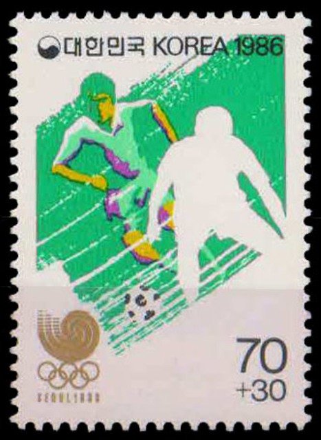 Korea South 1985-Olympic Games, Seoul-Football, S.G. 1705, 1Value, MNH