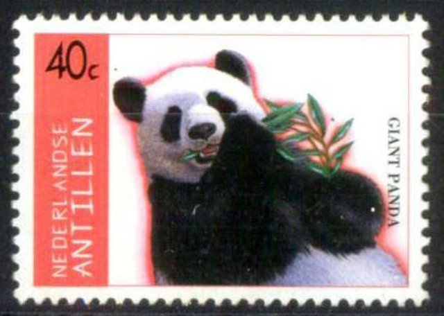 Netherlands Antilles 1997, Giant Panda, S.G. 1262, 1value, MNH
