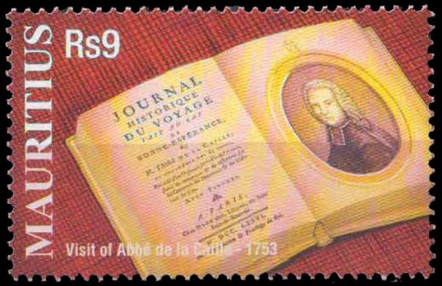 MAURITIUS 2003 , 250th Anniversary Of Visit Of Abbe De La Caille ,S.G.No. 1099 , 1 Value , MNH
