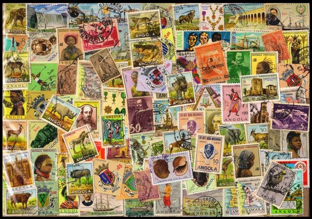 ANGOLA - 150 Different New and Old Stamps