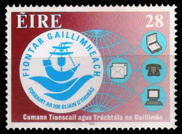 IRELAND 1992, Chamber of Commerce and Industry, Communication, S.G. No. 839, 1 Value, MNH