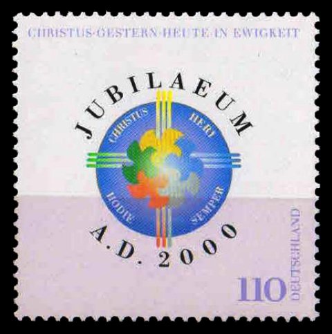 GERMANY 2000-Holy Year Emblem, 1 Value, MNH, Cat � 1.80, S.G. 2937