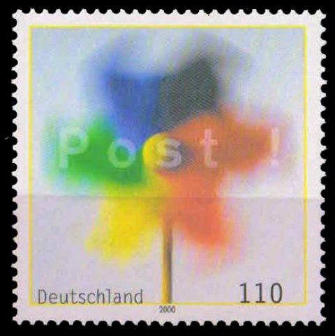 GERMANY 2000, Toy Windmill and Post, 1 Value, MNH, S.G. 2955-Cat £ 2.20