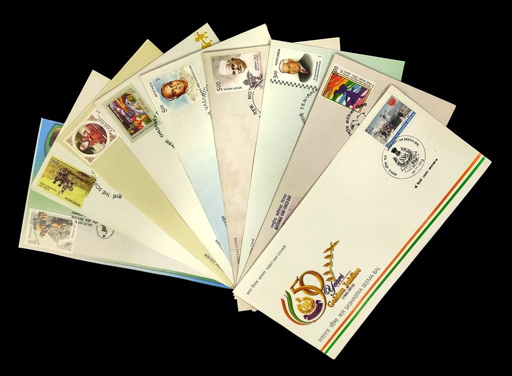 INDIA 18 Different First Day Covers, FDCs From 2007 to 2014