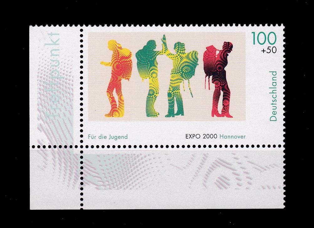 Germany 2000, Back-Packers, "EXPO 2000" World's Fair, 1 Value, MNH, S.G. 2967