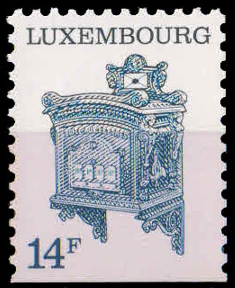 LUXEMBOURG 1991-Letter Box, Post Box, 1 Value, MNH, S.G. 1299