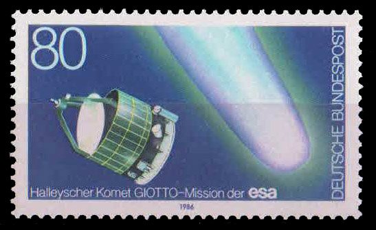 Germany 1986, Halley's Comet & Giotto Space Probe, 1 Value, MNH, S.G. 2119, Cat.£3.00