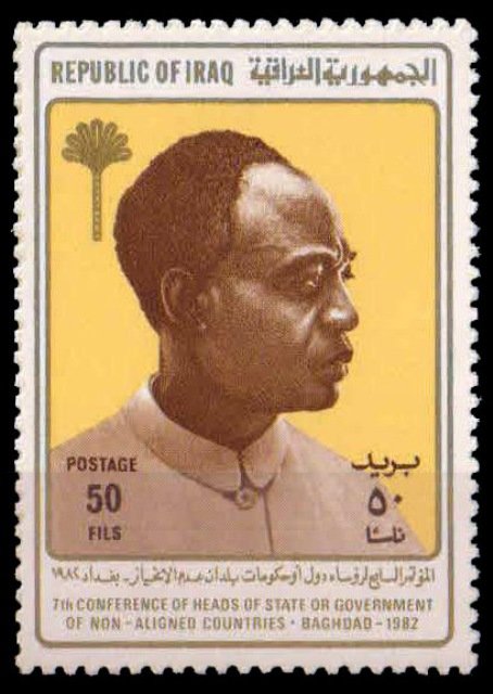 IRAQ 1982-President Kwame Nkrumah, Ghana, 7th Non Aligned Countries Conference, 1 Value, MNH-S.G. 1553