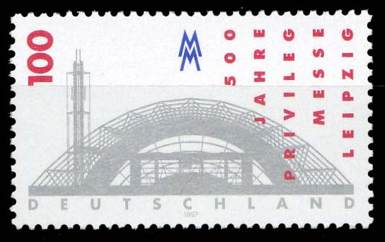 Germany 1997, New Pavilion, Imperial Fair Rights To Leipzig, 1 Value, MNH, S.G. 2761