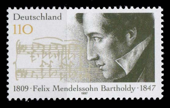 Germany 1997, Felix Mendelssohn-Bartholdy (Composer), 1 Value, MNH, S.G.2813
