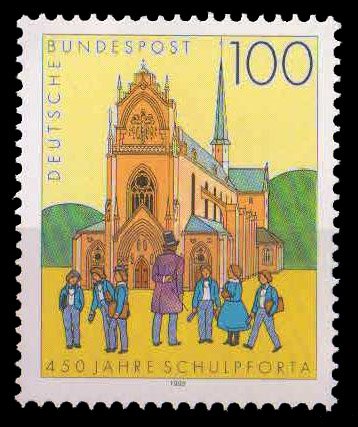 Germany 1993, Church & Pupil, Pforta School, 1 Value, MNH, S.G. 2520