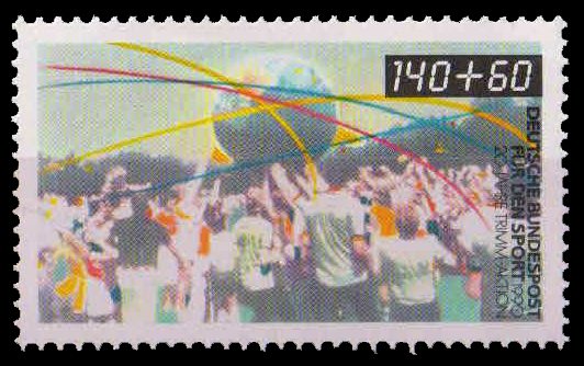 Germany 1990, Keep-Fit, Sports Promotion Fund, 1 Value, MNH, S.G. 2305