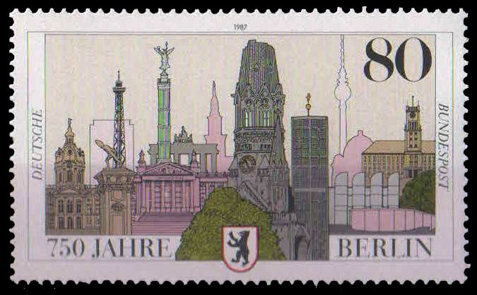 Germany 1987, 750th Anniv. Of Berlin, Landmark, 1 Value, MNH, S.G. 2170