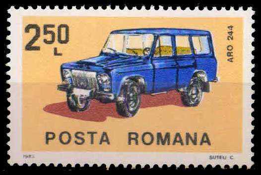 ROMANIA 1983-Automobile Vehicles, 1 Value, MNH, S.G. 4789