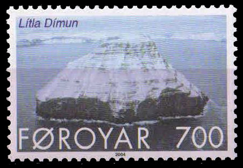FAROE ISLAND 1999-Litla Dimun Island-Sea-1 Value, MNH, S.G. 371