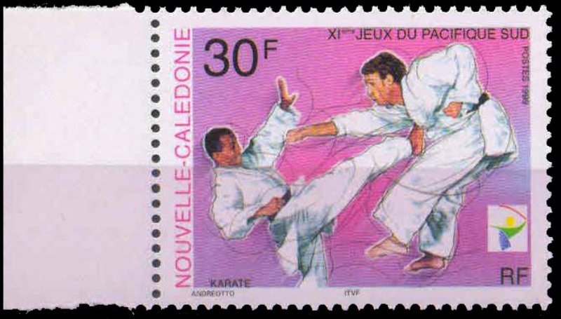 NEW CALEDONIA 1999-Karate Game-1 Value, MNH, S.G. 1173