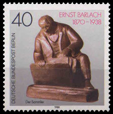 GERMANY Berlin 1988-The Collector (Statue), 1 Value, MNH, S.G. B 811