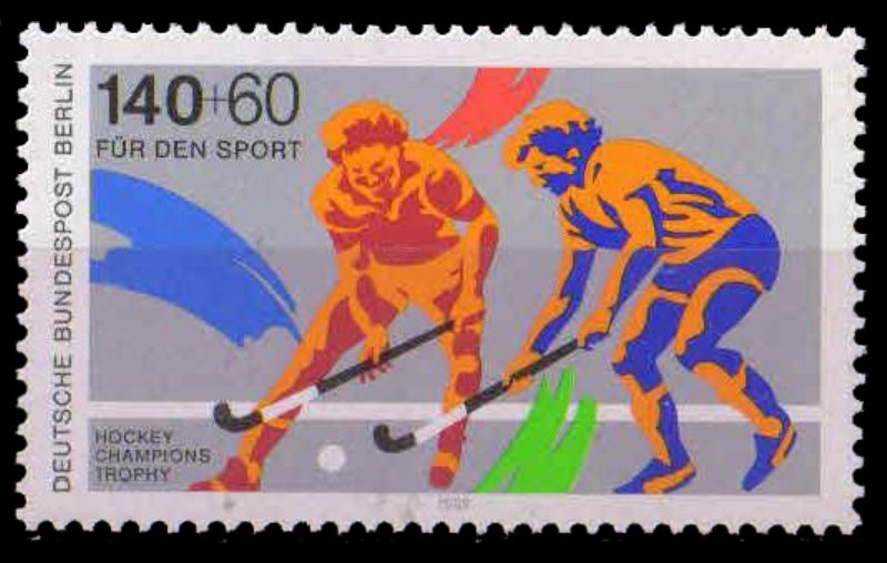 GERMANY BERLIN 1989, Hockey, Champions Trophy, Sports, 1 Value, MNH, S.G. B 818-Cat � 4-