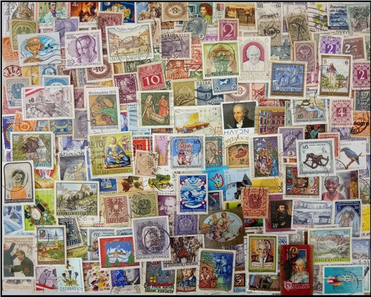 AUSTRIA - 880  Different Stamps-Large & Small-Used Old & New Thematic Stamps-Europe
