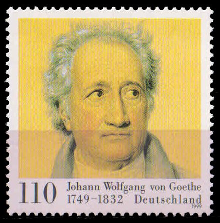GERMANY 1999-Goethe, Poet and Playwright, 1 Value, MNH, S.G. 2920