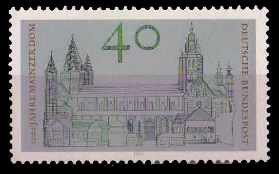 GERMANY WEST 1975-Mainz Cathedral, Christian, 1 Value, MNH, S.G. 1738