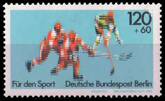 BERLIN 1983, Ice Hockey, Sport, 1 Value, MNH, S.G. B 661-Cat £ 3.75