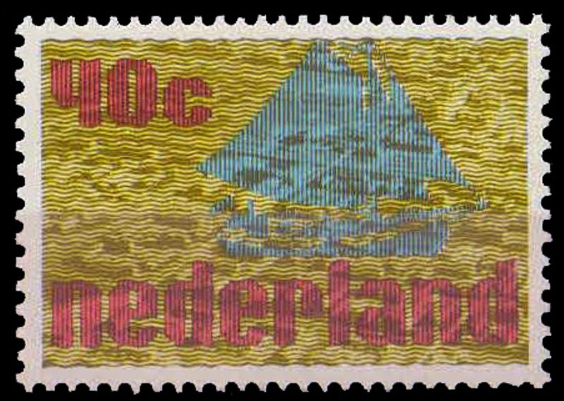 NETHERLANDS 1976, Dutch Tjalk and Reclaimed Land, 1 Value, MNH, S.G. 1252