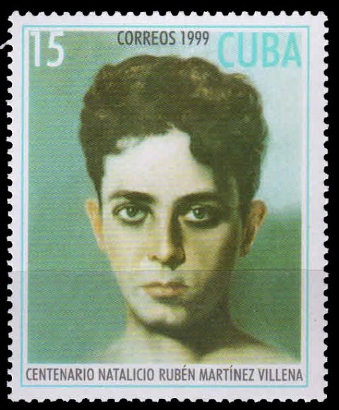 CUBA 1999-Ruben Villena, Revolutionary, 1 Value, MNH-S.G. 4394