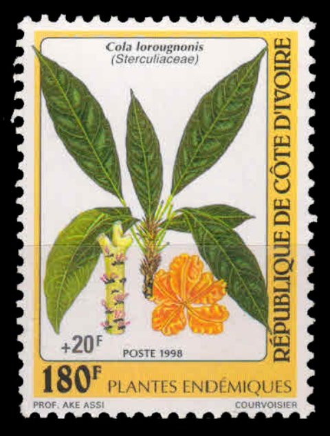IVORY COAST 1999-Flowers, Plant, 1 Value, MNH, S.G. 1200