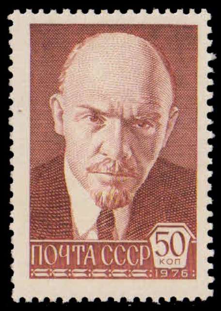 RUSSIA 1976-Lenin-1 Value, MNH, S.G. 4543-Cat £ 6-