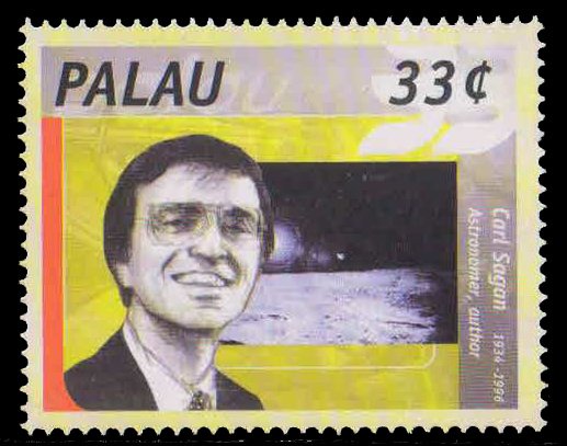 PALAU 2000-Carl Sagan, Astronomer, Space, 1 Value, MNH, S.G. 1639